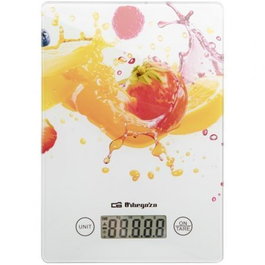 Orbegozo Báscula de cocina electrónica PC 1023 hasta 5 kg blanca